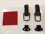 Quick Release Clips - Carbon Wrapped