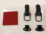 Quick Release Clips - Carbon Wrapped