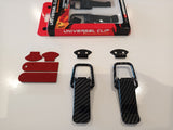Quick Release Clips - Carbon Wrapped