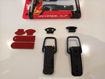 Quick Release Clips - Carbon Wrapped