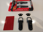Quick Release Clips - Carbon Wrapped