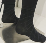 Mens Bamboo Socks - Striped - Warm