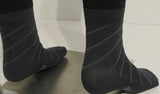 Mens Bamboo Socks - Striped - Warm