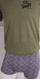Bamboo Mens Boxer Briefs - M-L - Paint