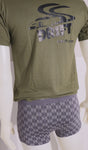 Bamboo Mens Boxer Briefs - M-L - Blocks