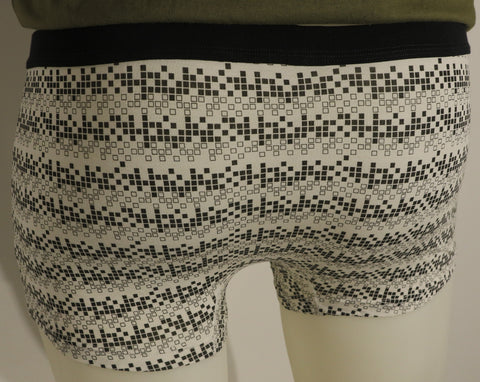 Bamboo Mens Boxer Briefs - M-L - Chequered