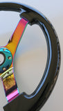 SSD Wood 70mm Deepdish Steering Wheel