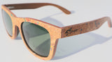 Recycled Skateboard Wood-CORK Shades - Limited Edition